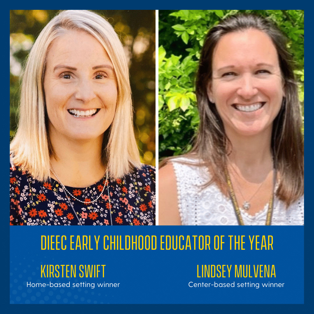 DIEEC Early Education of the Year Kirsten Swift and Lidnsey Mulvena