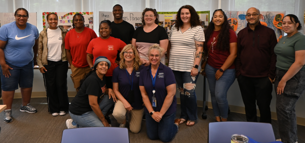 Let’s Grow Outside participants and DIEEC educators at the final learning session of the cohort.